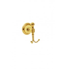 Крючок двойной Boheme Hermitage Gold 10355