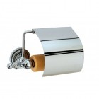 Держатель для туалетной бумаги с крышкой Boheme Brillante 10430 