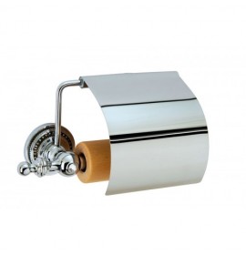 Держатель для туалетной бумаги с крышкой Boheme Brillante 10430 
