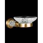 Мыльница для ванной комнаты (Бронза) Boheme Luxury Options Murano Crystal 10903-CRST-BR 