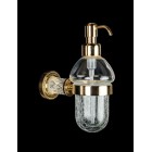 Диспенсер для жидкого мыла (Золото) Boheme Luxury Options Murano Crystal 10912-CRST-G 