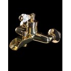 Смеситель для ванны однорычажный (Золото) Boheme Luxury Options Vogue Crystal 213-CRST 