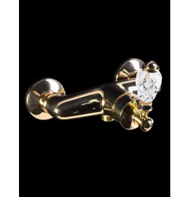 Смеситель для душа однорычажный (Золото) Boheme Luxury Options Vogue Crystal 214-CRST 