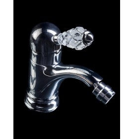 Смеситель для биде однорычажный (Хром) Boheme Luxury Options Crystal 266-CRST 