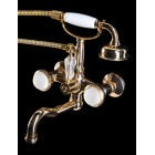 Смеситель для ванны с ручным душем (Золото) Boheme Luxury Options Satine 293-ST 