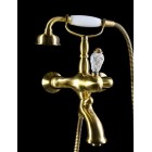 Смеситель для ванны с ручным душем (Бронза) Boheme Luxury Options Crystal 303-CRST 