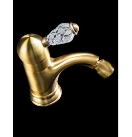 Смеситель для биде однорычажный (Бронза) Boheme Luxury Options Crystal 306-CRST 
