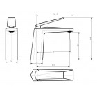 Смеситель для умывальника Boheme Venturo 381-B