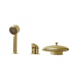 Смеситель врезной на борт ванны Boheme Niagara Bronze 397 