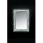 Зеркало прямоугольное с подсветкой, серебро, Boheme 522