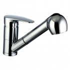 Смеситель для кухни Clever BAHAMA XTREME 98180, 100 мм, с выдвижным изливом, ec2, хром