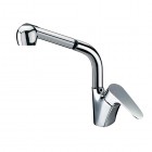 Смеситель для кухни Clever HABANA XTREME 240 мм, 98552, выдвижной излив 2 режима, ec2, хром
