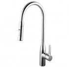 Смеситель для кухни Clever CHEF 2, выдвижной излив 2 режима, ec3, хром, 99441
