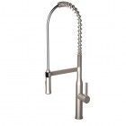 Смеситель для кухни Clever CHEF 5 MATT, съемный излив 2 режима, ec3, мат. хром, 99445