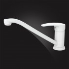Смеситель Elghansa MONICA WHITE 5600219-White для кухни однорычажный, хром