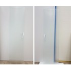 Дверь раздвижная матовая 0611075313 от низкого поддона для душевых кабин Erlit 0512, 3512, 4512