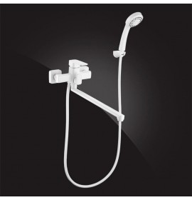 Смеситель Elghansa MONDSCHEIN WHITE 5302235-White для ванны, белый