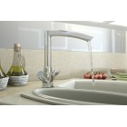 Смеситель Elghansa NEW WAVE OMEGA 5907594 для кухни двухвентильный, хром