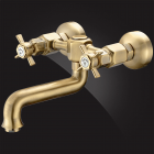Смеситель Elghansa PRAKTIC BRONZE 3522660-Bronze для кухни двухвентильный, бронза