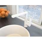 Смеситель Elghansa KITCHEN COLOR 5601102-Stone White для кухни однорычажный, Белый камень