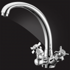 Смеситель Elghansa KITCHEN Pure Water 5962260 для кухни двухвентильный (для фильтра), хром