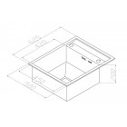 Кухонная мойка Zorg Inox X-6250