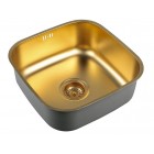 Мойка Zorg PVD SZR-4040 BRONZE для подстольного монтажа