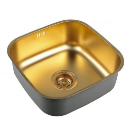 Мойка Zorg PVD SZR-4040 BRONZE для подстольного монтажа