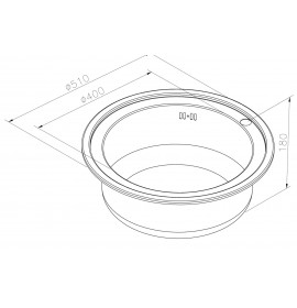 Мойка Zorg PVD SZR-510 PVD Grafit