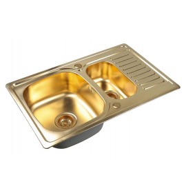 Мойка Zorg PVD SZR 78-2-50 BRONZE