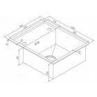 Кухонная мойка Zorg Inox X-6050
