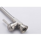 Смеситель на кухню Zorg A 203K-SL, античное серебро