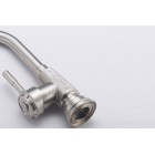 Смеситель для раковины Zorg A 205U-SL, античное серебро