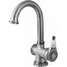 Смеситель для мойки Zorg A 411U-SL, античное серебро