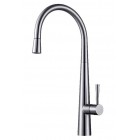 Смеситель Zorg SZR-1087P FUSION Inox, с выдвижной лейкой