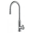 Смеситель Zorg SZR-1093A GRATIA Inox, с выдвижной лейкой