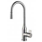 Смеситель Zorg SZR-1096A GRATE Inox, с выдвижной лейкой