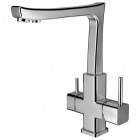 Смеситель Zorg ZR-1126-7R TEMPORA Inox, под фильтр