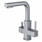 Смеситель Zorg SZR-1126 DAMAS Inox, под фильтр