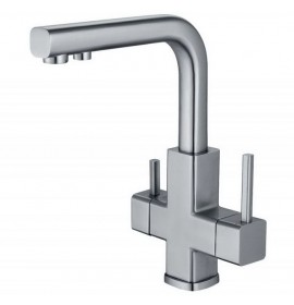 Смеситель Zorg SZR-1126 DAMAS Inox, под фильтр