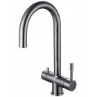 Смеситель Zorg SZR-1339F-A GRANTIS Inox, под фильтр