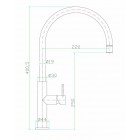 Смеситель Zorg SZR-1371-19 ESSU INOX