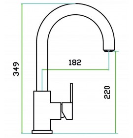 Смеситель Zorg SZR-1564 PYLOS