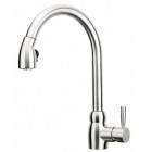 Смеситель Zorg SZR-1951 CLARON Inox, с выдвижной лейкой