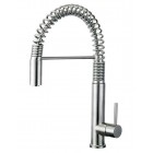 Смеситель Zorg SZR-2141 MASTER Inox, с выдвижной лейкой