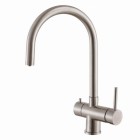Смеситель Zorg SZR-7020 Inox, с подключением к фильтру