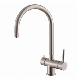 Смеситель Zorg SZR-7020 Inox, с подключением к фильтру
