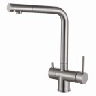 Смеситель Zorg SZR-7039 Inox, с подключением к фильтру