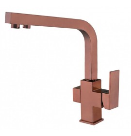Смеситель под фильтр Zorg ZR 311 YF PVD COPPER, медь пвд