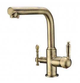 Смеситель под фильтр Zorg ZR 313 YF-33 BR Clear Water, бронза